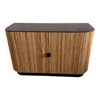 Buffet Sarah Lavoine - Riviera Black Rattan