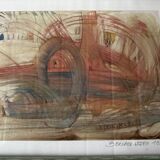 Lithograph 1/10 signed Bernard Ledein - 1986