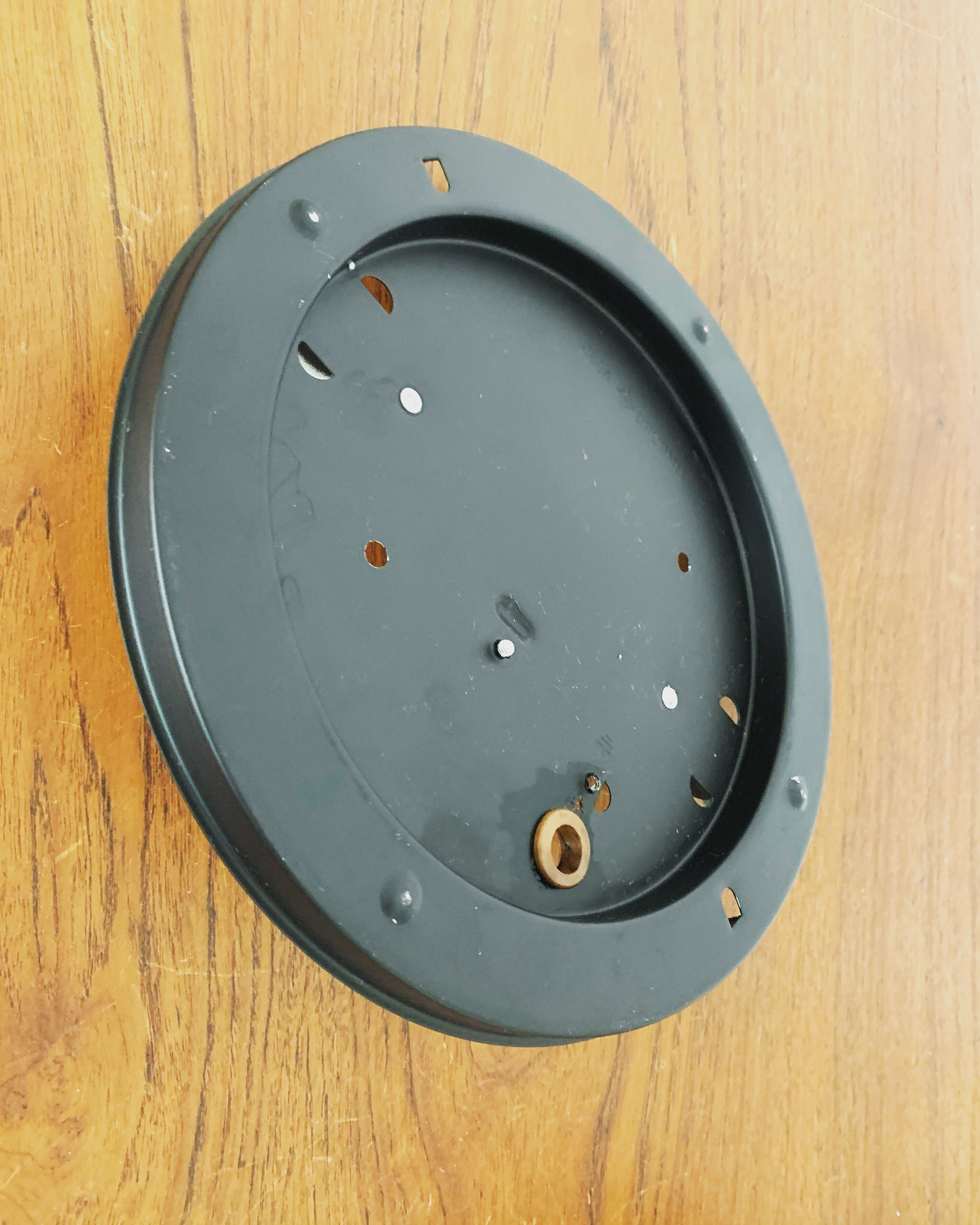 Iron ring design wall lamp from Limburg