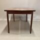 Extendable high table in rosewood "Scandinavian Design" 1950.