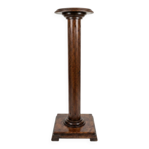 sellette colonne en chêne