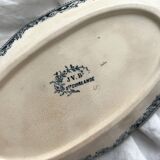 Ironware dish "Garlande Service" JVB Jules Vieillard Bordeaux