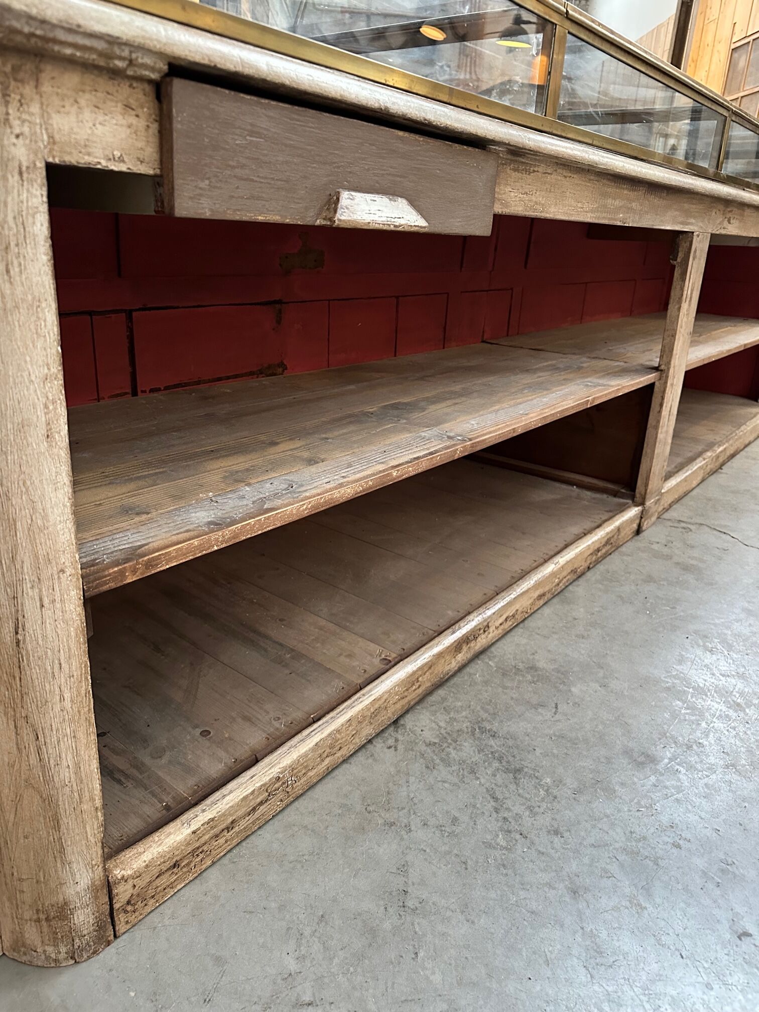 Showcase counter early twentieth century