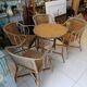 Garden rattan living room