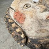 Pair of African Fang and Punu masks from Gabon