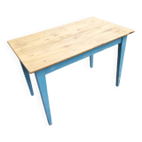 Old antique wooden bistro table