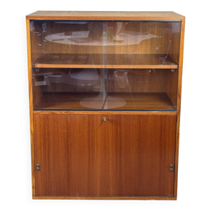 Meuble teck — vitrine