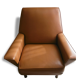 Fauteuil vintage camel