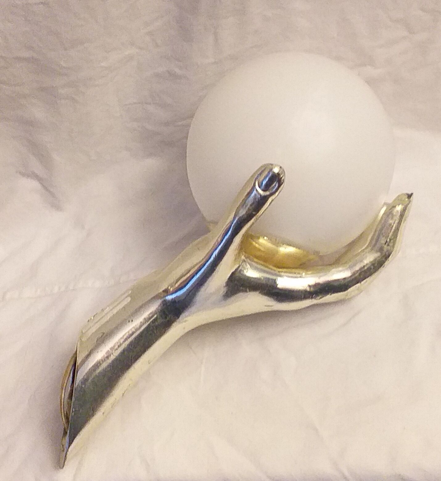 Hand wall lamp Arlus 1960