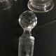 Set of 6 glasses and 1 carafe in style