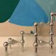 Set of 8 Stoff de Nagel candle holders