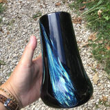 Blown glass vase Claude Morin 1979