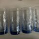Produit BHV 4 verres hauts Iris 1960 bleu Ice
