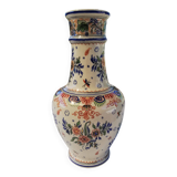 Large old ceramic vase signed
