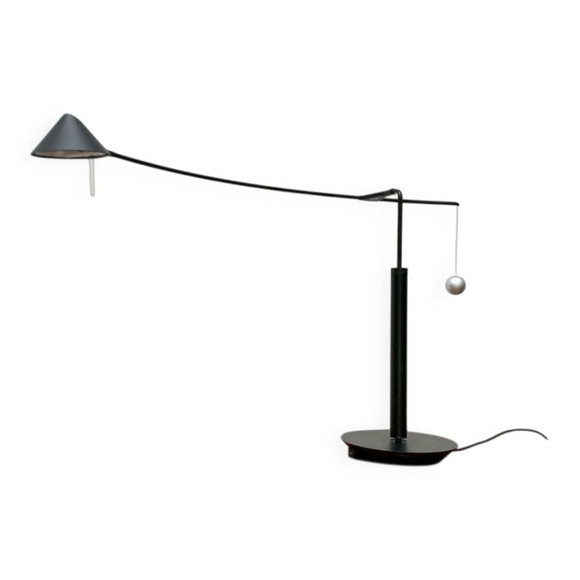 Nestore table lamp, Italian postmodern vintage by Carlo Forcolini for Artemide, 1980s.