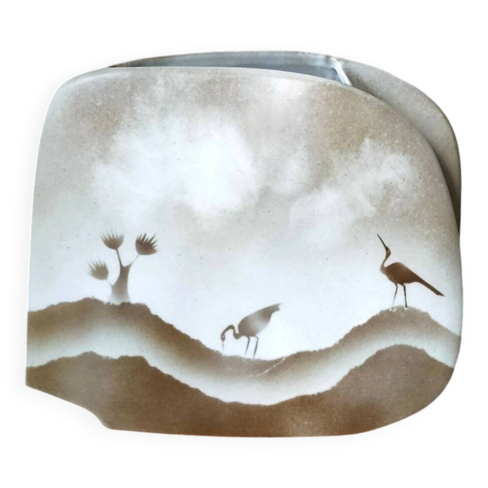 Virebent porcelain vase