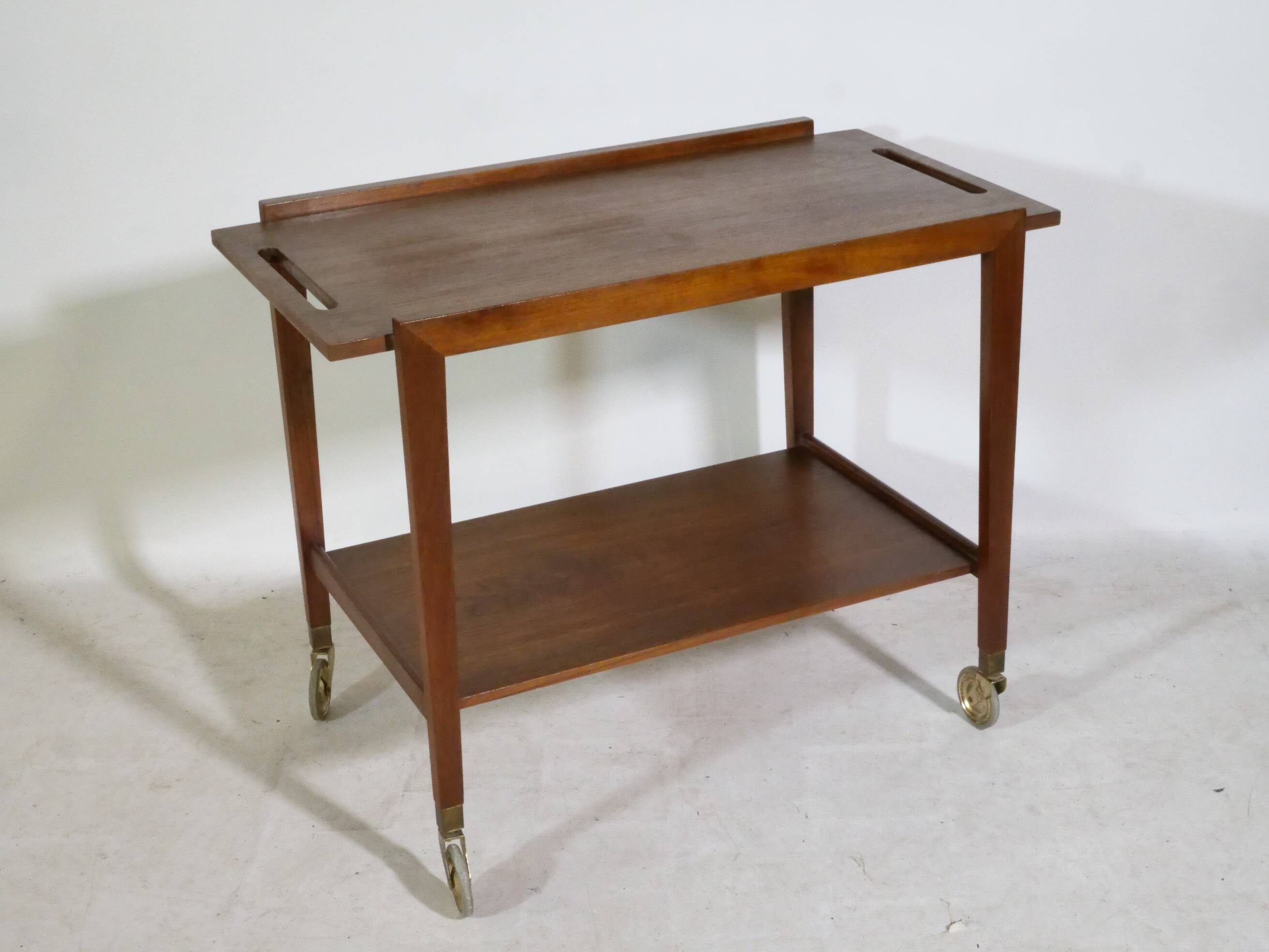 Desserte en teck par Wilhelm Renz, Allemagne, années 1960