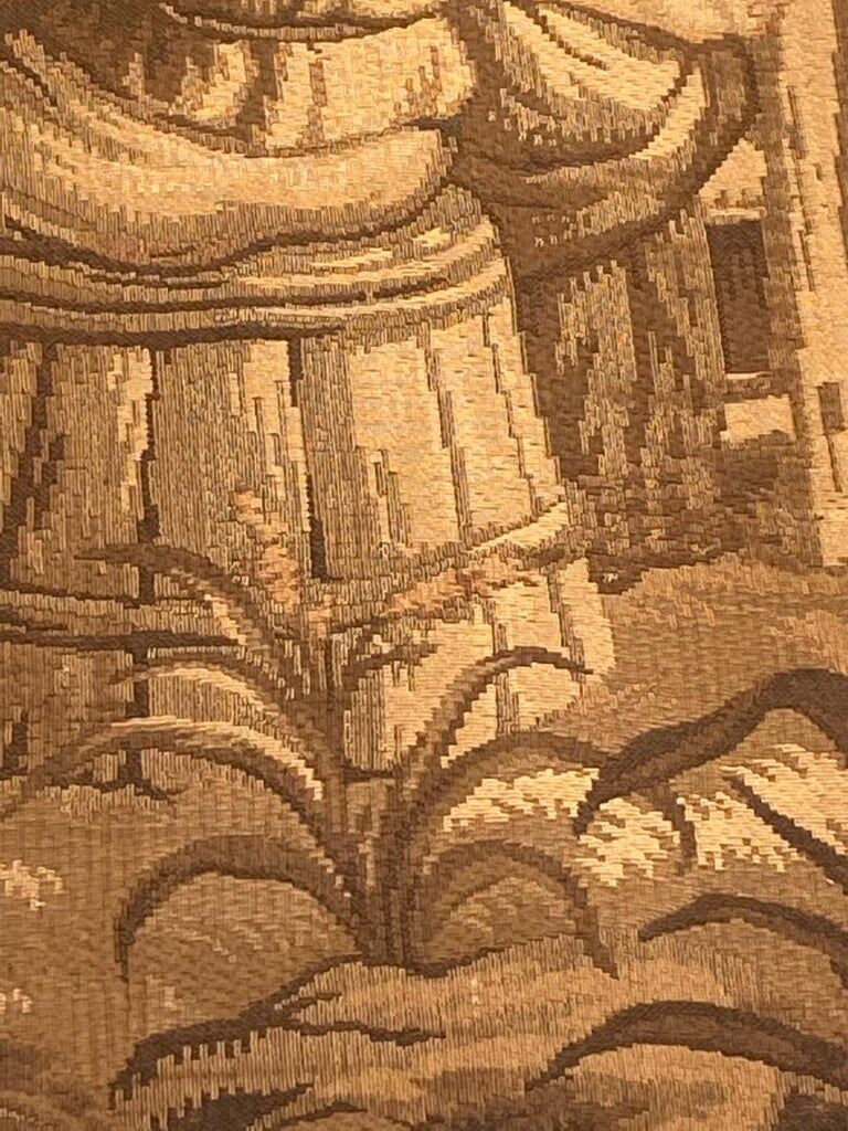 Ancient French tapestry