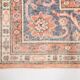 8x12 Classic Pattern Peach & Blue Vintage Rug, 258x357Cm