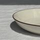 A genuine natural stoneware deep plate D20.5