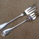 Christofle 12 cake forks silver metal model Vendome