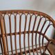 Rattan bench, 1970s