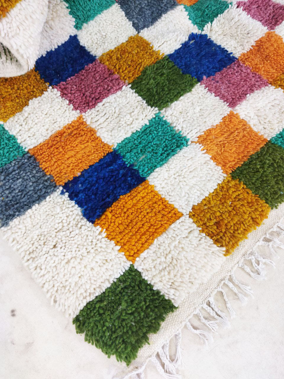 Moroccan Berber Carpet 213x163cm