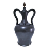 high ceramic lamp base lunetta vallauris h.47 cm