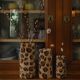 Large Leopard Vase