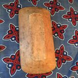 Large artisanal solid wood dish