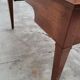 Louis XVI style flat desk in 19th century mahogany