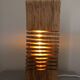 Lampe en bois de chêne sculptée, Dominique Dezen