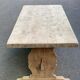Renovated 19th century solid wood monastery farmhouse table 180cm