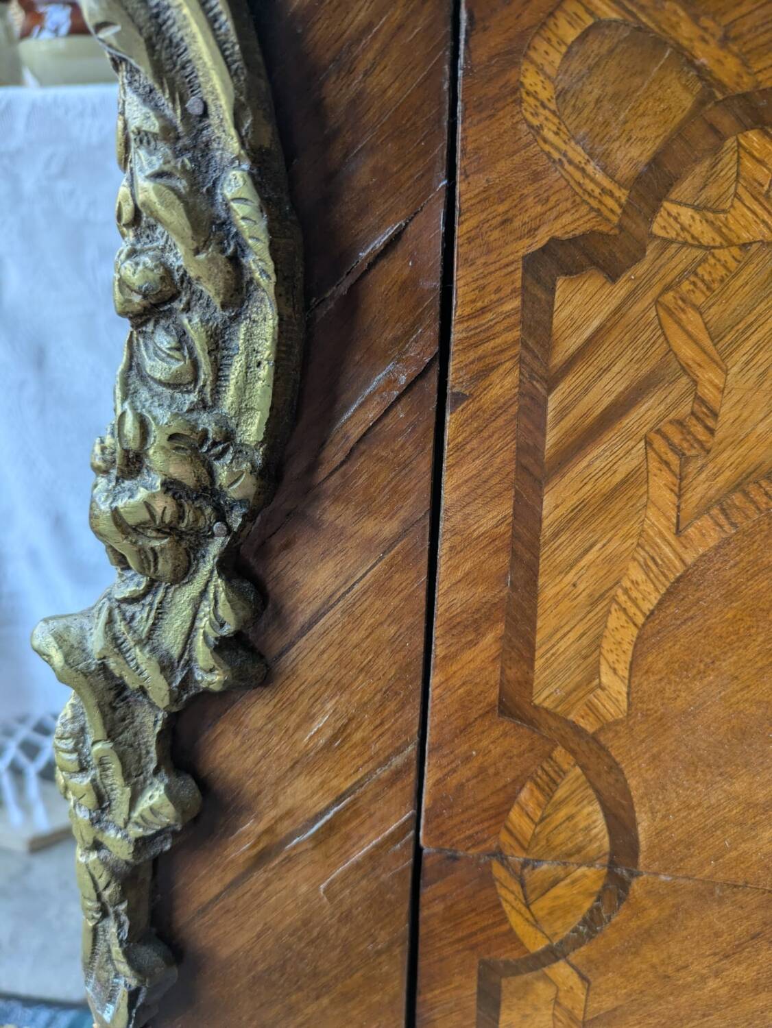 Louis XV marquetry commode