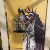 Original graphic artwork “Statue of Liberty in a cage” by Kaviiik – Form