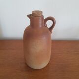 Sandstone pitcher with cork cap