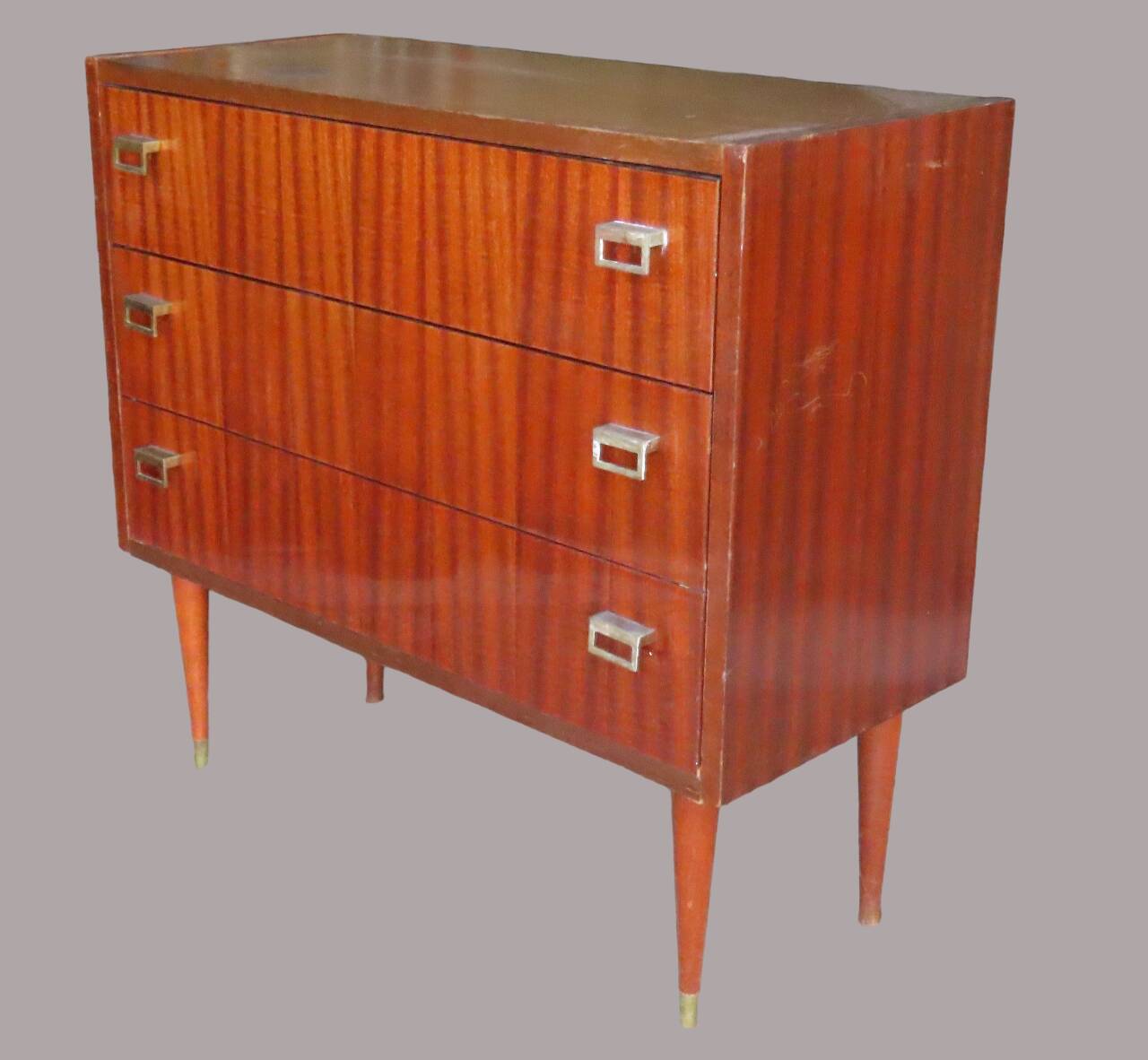 Vintage 3 Drawer Chest of Drawers Year 50/60