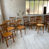 Set 11 Baumann bistro chairs