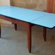 Formica and oak table, extendable, 1950s