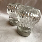 New vintage salt shaker and pepper shaker