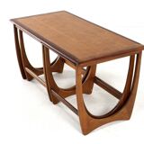 G-Plan coffee table with nesting tables - mid century modern
