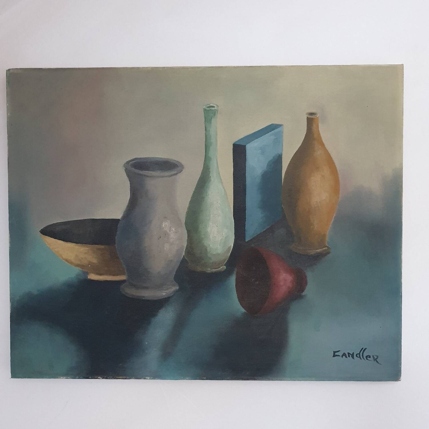 Still life in oil