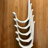 Lot of five vintage patères