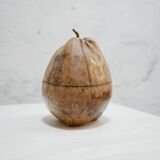 Vintage Coconut Ice Bucket