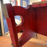 Wooden Venetian bench - 50s