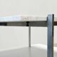 Early PK61 coffee table by Poul Kjaerholm EKC Denmark 1956 with Carrara marble top