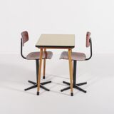Vintage Dutch children's dining set, 1960