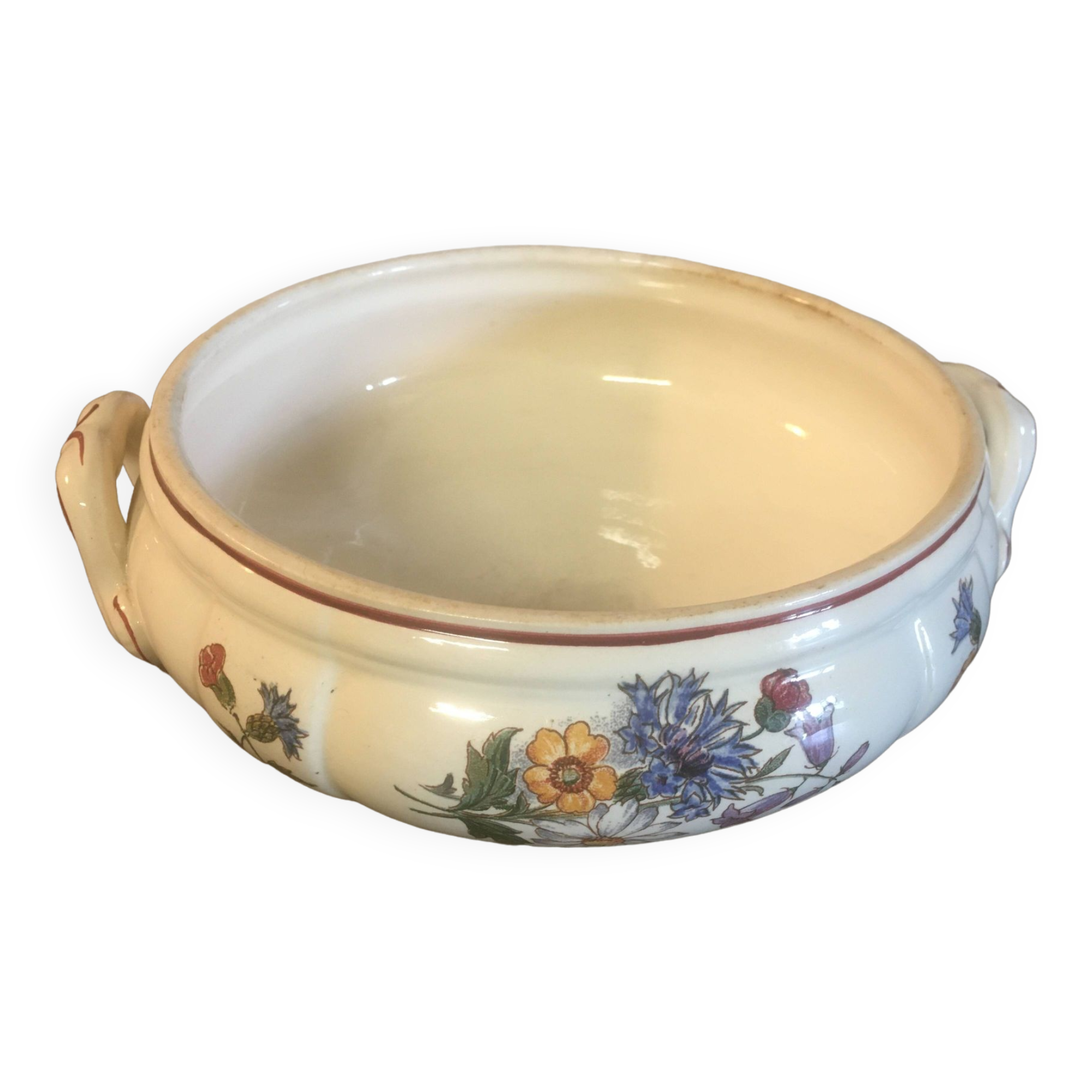 Tureen Sarreguemines France circa 1940-50