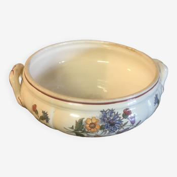 Tureen Sarreguemines France circa 1940-50