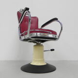 Vintage barber chair, barber chair Nubert
